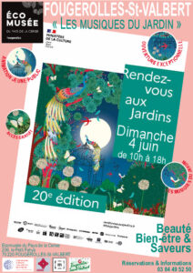 Affiche RDV aux Jardins 2023